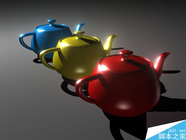 用MAX7的Mentalray制作高光柔化 脚本之家 MAYA材质灯光