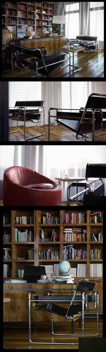 3DSAMX制作典雅书房 脚本之家 3DSMAX室内设计教程