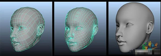 maya人头建模终极秘笈 脚本之家 maya建模教程