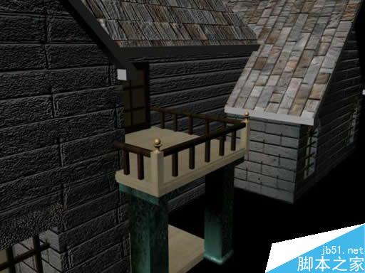 MAYA制作卡通建筑 脚本之家 MAYA建模教程