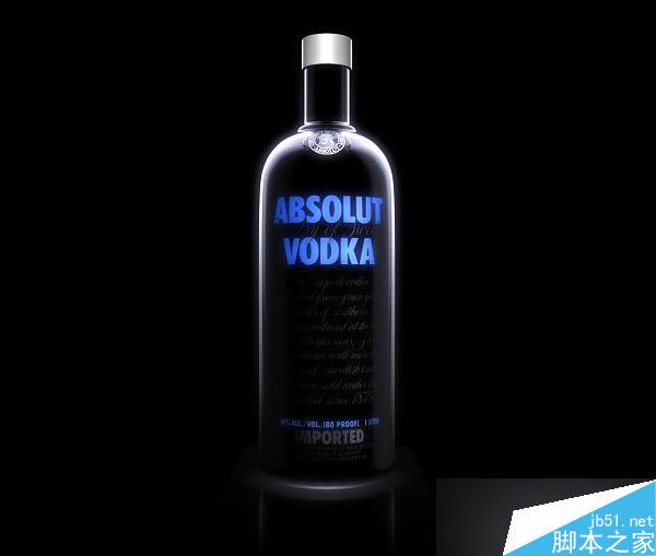 MAYA建模伏特加酒瓶 脚本之家 MAYA建模教程