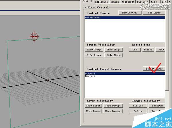 MAYA BlastCode Sweep制作墙体 脚本之家 MAYA建模教程