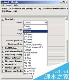 Maya 7.0 渲染基础-建立摄影机 脚本之家 MAYA材质灯光