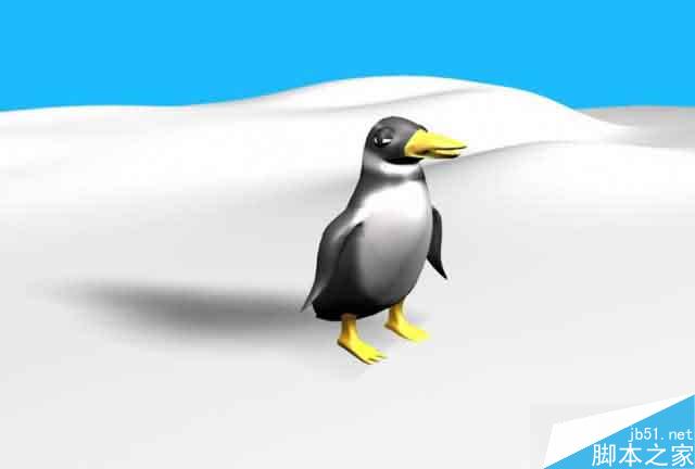 MAYA nurbs无缝建模打造一只企鹅 脚本之家 MAYA建模教程