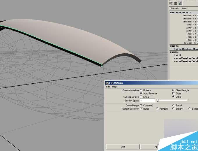 MAYA制作内生长表面的详细解释 脚本之家 MAYA建模教程