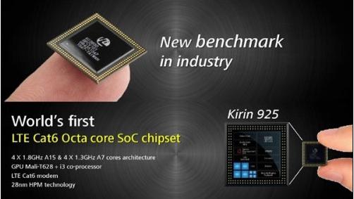 逆天：海思麒麟950参数曝光，跑分8万以上