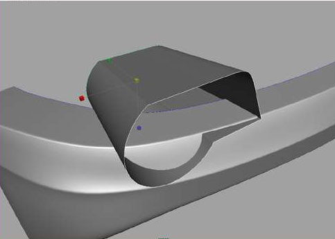 MAYA跑车尾部建模教程 脚本之家 MAYA建模教程