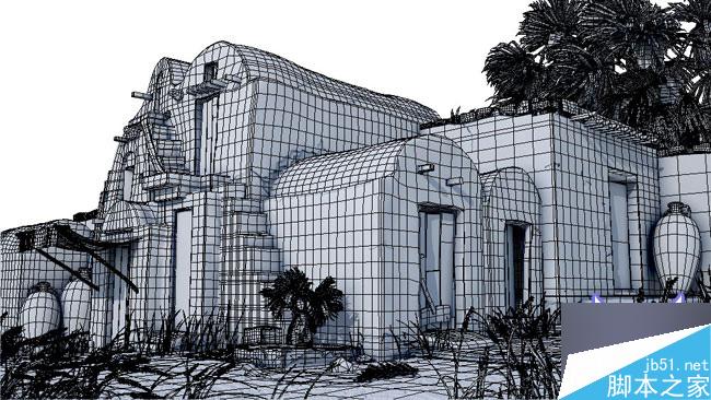 MAYA建筑作品解析 脚本之家