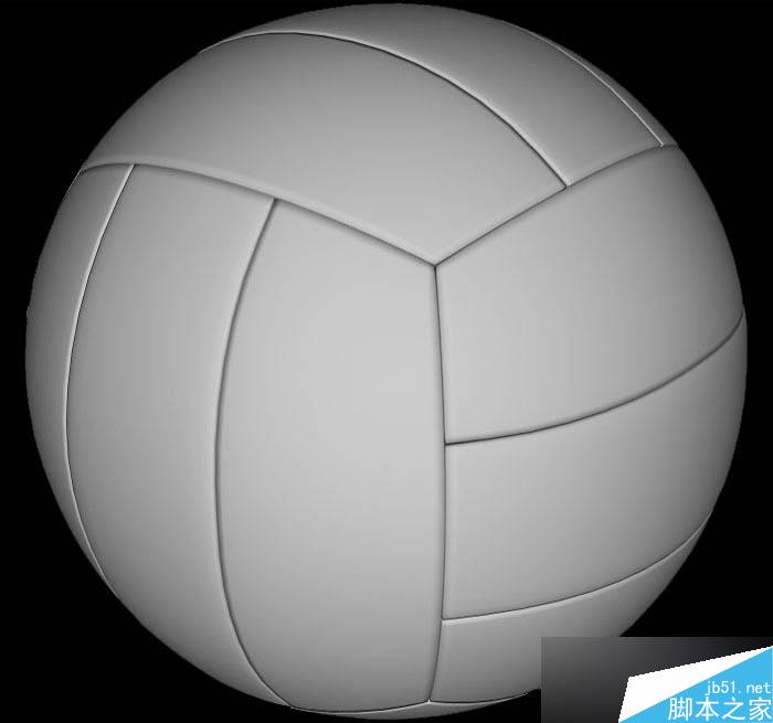 MAYA排球建模教程 脚本之家 MAYA建模教程