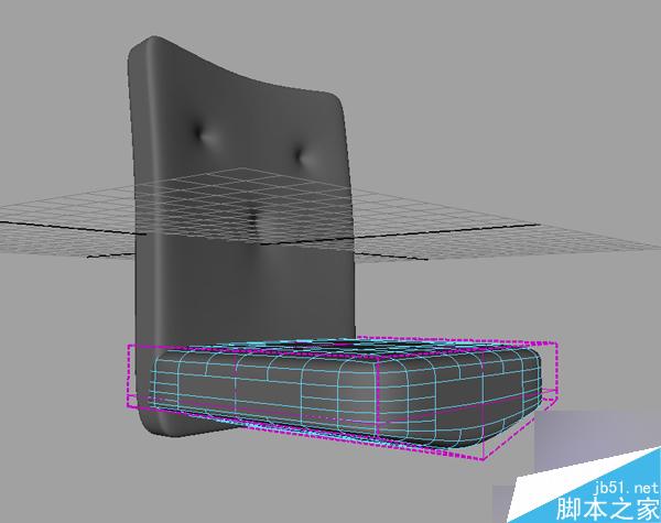 maya基础教程--细分建模创建沙发 脚本之家 MAYA建模教程