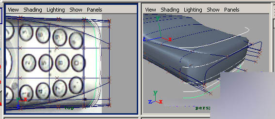 Maya精细手机建模概要教程