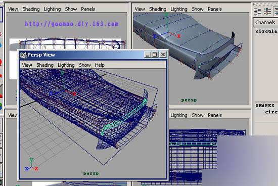 Maya精细手机建模概要教程