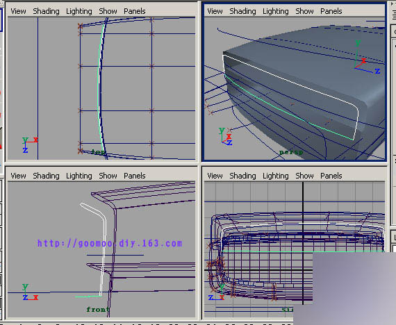Maya精细手机建模概要教程