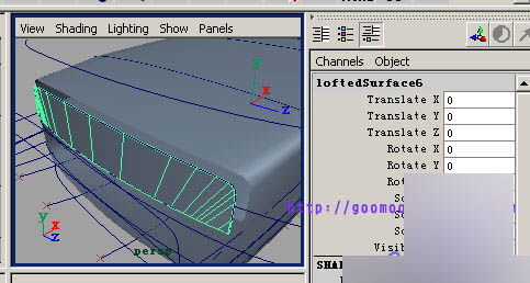 Maya精细手机建模概要教程