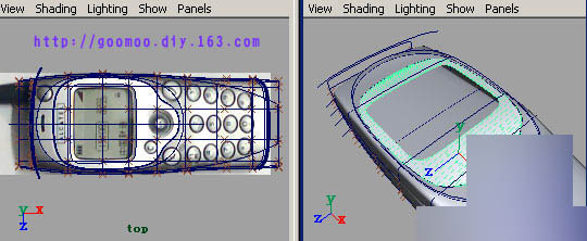 Maya精细手机建模概要教程
