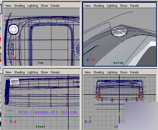 Maya精细手机建模概要教程