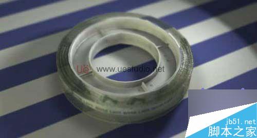 用maya制作透明胶带 脚本之家 MAYA建模教程