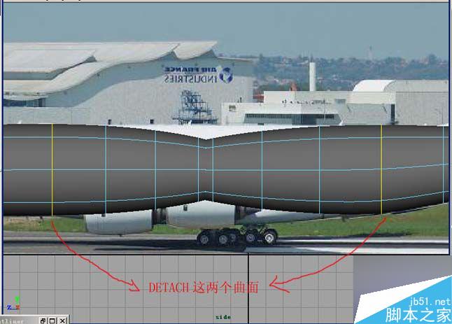 Maya飞机建模 脚本之家 MAYA建模教程