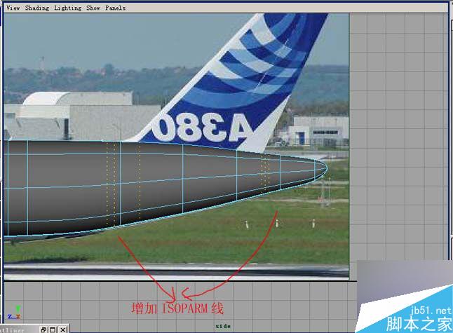 Maya飞机建模 脚本之家 MAYA建模教程