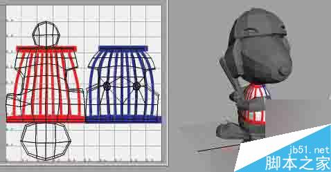 Maya UV和UV编辑之多边形UV编辑的原则 脚本之家 MAYA建模教程