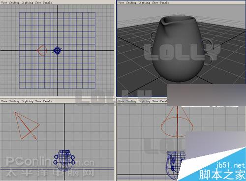用Maya制作陶罐全过程 脚本之家 MAYA建模教程