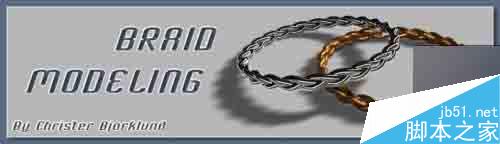 MAYA建模教程 精美手链建模教程 脚本之家 MAYA建模教程