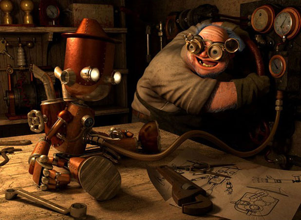 MAYA打造童话中的小机器人场景 脚本之家 MAYA推荐教程