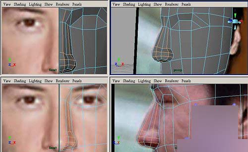 Maya教程：人物头部polygon建模练习 脚本之家 MAYA建模教程