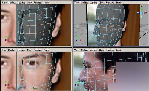 Maya教程：人物头部polygon建模练习 脚本之家 MAYA建模教程