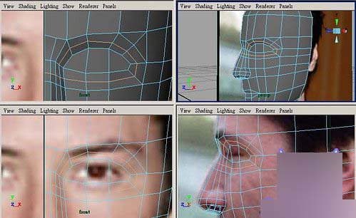 Maya教程：人物头部polygon建模练习 脚本之家 MAYA建模教程