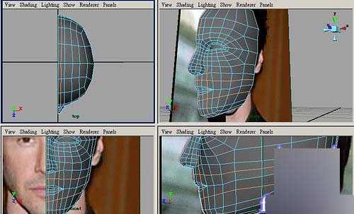 Maya教程：人物头部polygon建模练习 脚本之家 MAYA建模教程