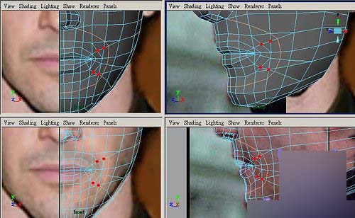 Maya教程：人物头部polygon建模练习 脚本之家 MAYA建模教程