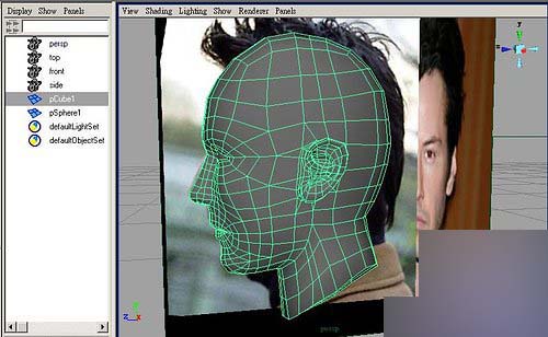 Maya教程：人物头部polygon建模练习 脚本之家 MAYA建模教程