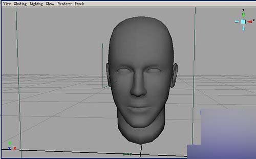 Maya教程：人物头部polygon建模练习 脚本之家 MAYA建模教程