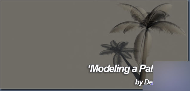 MAYA建模实例：棕榈树的建模 脚本之家 MAYA建模教程