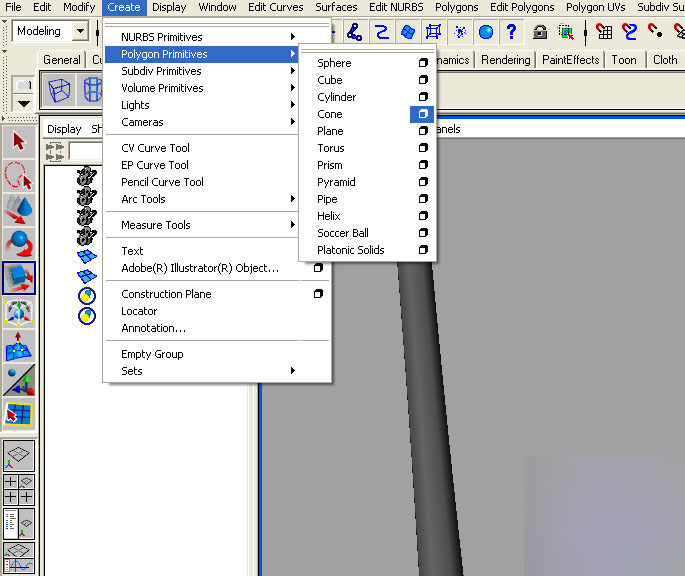 MAYA建模实例：棕榈树的建模 脚本之家 MAYA建模教程