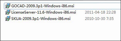 Gocad2009破解版文件安装使用教程