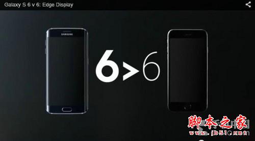 6>6 三星连发宣传片嘲笑苹果iPhone 6