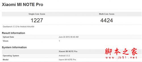 魅族MX5跑分曝光：完胜小米Note力战三星S6 Edge