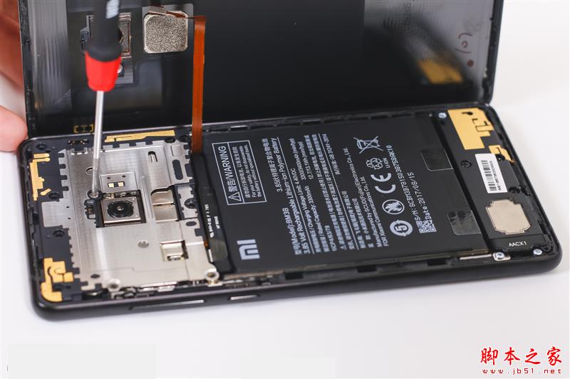 全面拆解全面屏 小米MIX2详尽拆解报告