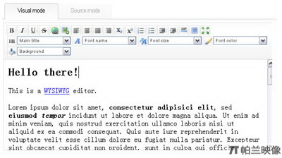 19款Javascript富文本编辑器 Control.Editor - Javascript富文本编辑器