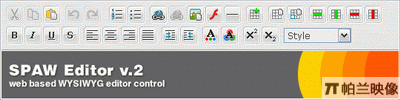 19款Javascript富文本编辑器 SPAW Editor - Javascript富文本编辑器