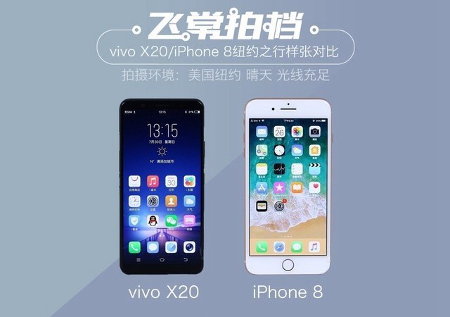 vivo X20和iPhone 8拍照功能哪个好？vivo X20与iPhone 8拍照样张对比图解