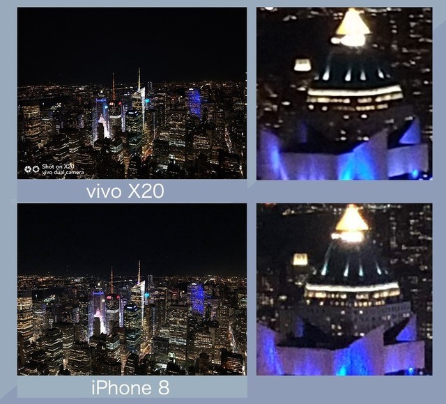vivo X20和iPhone 8拍照功能哪个好？vivo X20与iPhone 8拍照样张对比图解