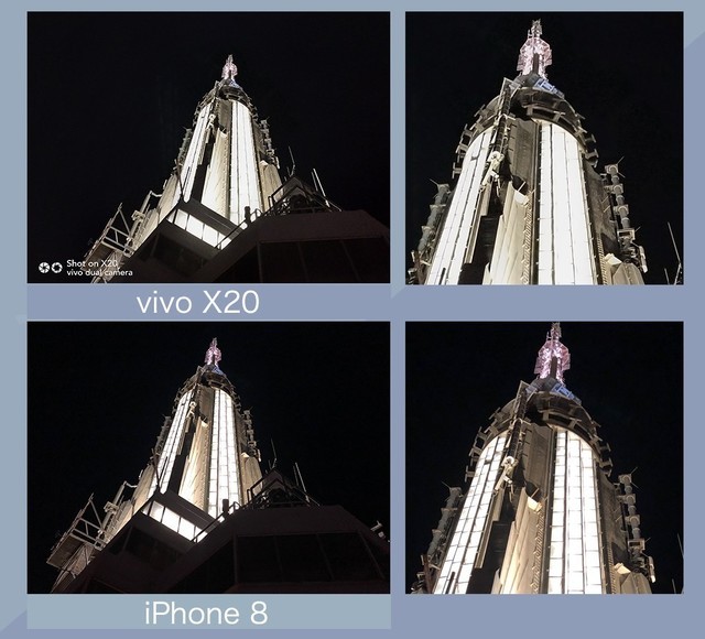 vivo X20和iPhone 8拍照功能哪个好？vivo X20与iPhone 8拍照样张对比图解