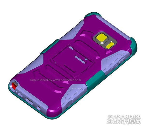 三星Note5保护壳曝光