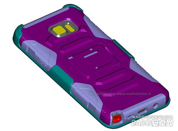 三星Note5保护壳曝光