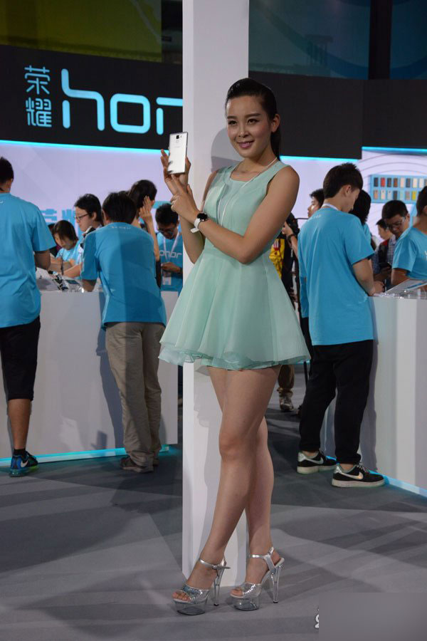 荣耀7发布会现场图赏