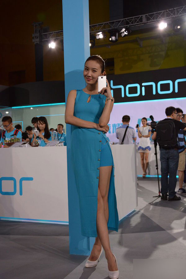 荣耀7发布会现场图赏