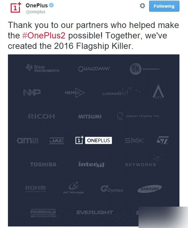 一加手机2夸张！秒2016年所有旗舰机